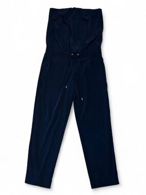 💜 Express Black Strapless Jumpsuit (M)